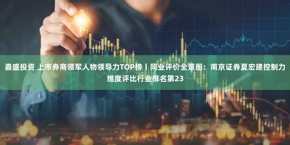 嘉盛投资 上市券商领军人物领导力TOP榜丨同业评价全景图：南京证券夏宏建控制力维度评比行业排名第23