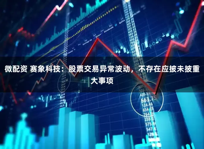 微配资 赛象科技：股票交易异常波动，不存在应披未披重大事项